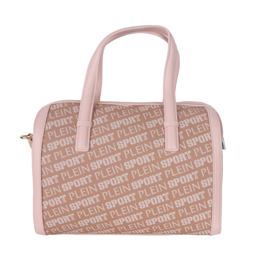 Plein Sport Rosa Polyamid Damen Umhängetasche